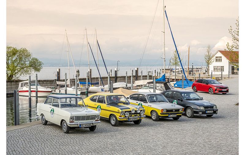 Mit Klasse zurück: Kompakte Opel begeistern auf der Bodensee Klassik